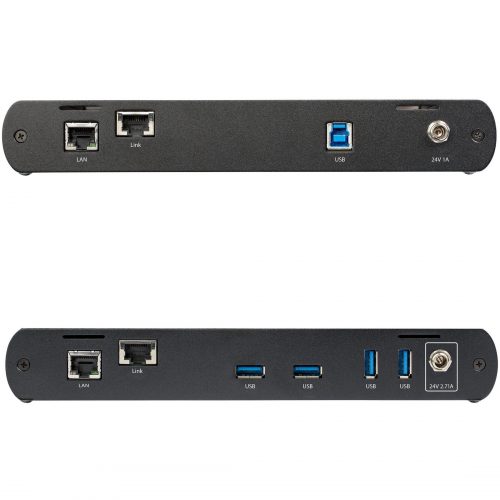 Startech .com 4-Port USB 3.0 Extender with 1x Gigabit Ethernet Port Extension over Single Cat6a/Cat7 Cable 330ft/100m, 5Gbps USB-A Extender -… USB3004EXT2