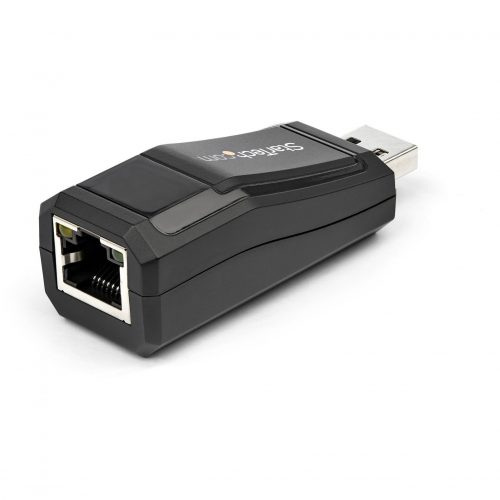 Startech .com USB 3.0 to Gigabit Ethernet NIC Network Adapter ? 10/100/1000 MbpsAdd Gigabit Ethernet network connectivity to a Laptop or D… USB31000NDS