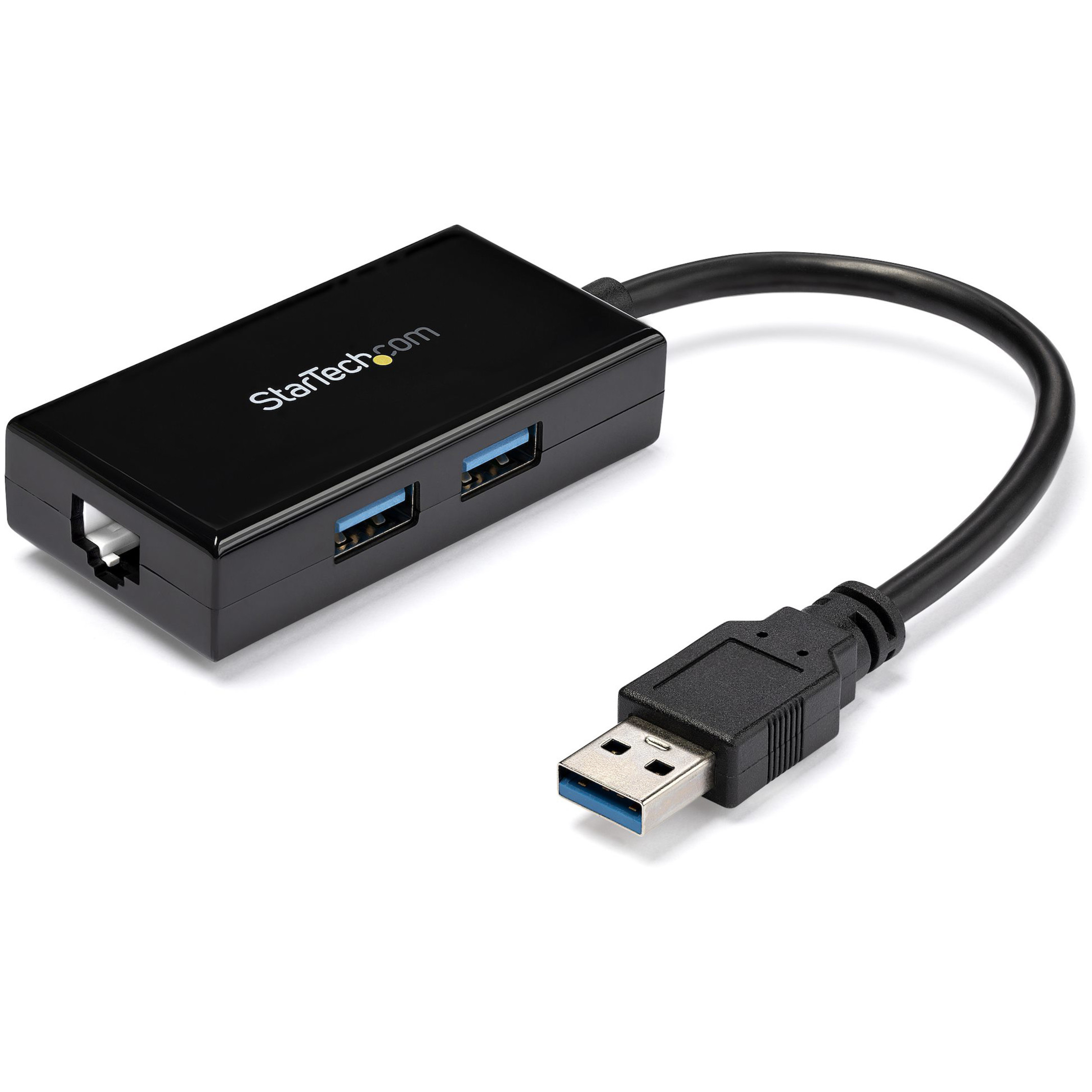 Startech .com USB 3.0 to Gigabit Network Adapter with Built-In 2-Port USB HubNative Driver Support (Windows, Mac and Chrome OS)Add Giga… USB31000S2H