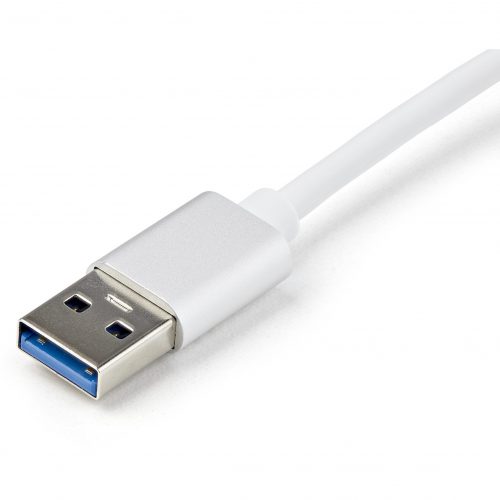 Startech .com USB 3.0 to Gigabit Network AdapterSilverSleek Aluminum Design Ideal for MacBook, Chromebook or TabletAdd a Gigabit Ethe… USB31000SA