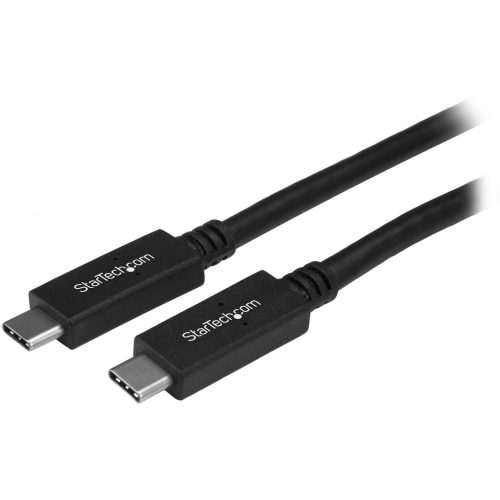 Startech .com 1m 3 ft USB C to USB C CableM/MUSB 3.0 (5Gbps)USB Type C CableUSB C Charging CableConnect your USB Type-C devices… USB315CC1M