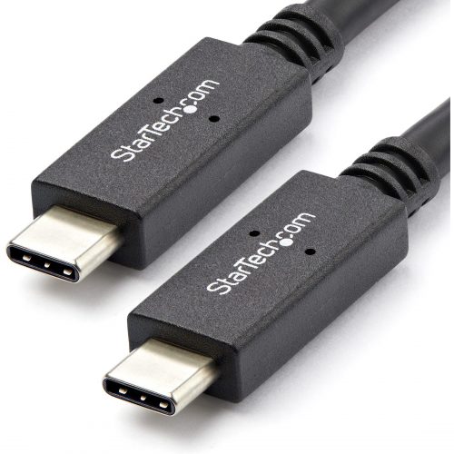 Startech .com 1m 3 ft USB C Cable with Power Delivery (5A)M/MUSB 3.1 (10Gbps)USB-IF CertifiedUSB 3.1 Type C CableUSB 3.1 Gen 2… USB31C5C1M