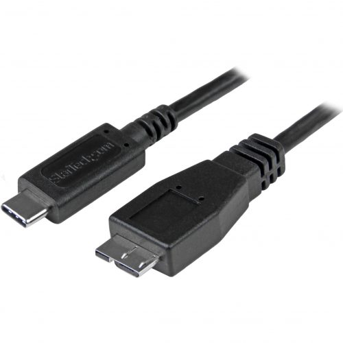 Startech .com 0.5m USB C to Micro USB CableM/MUSB 3.1 (10Gbps)USB 3.1 Type C to Micro USB Type B CableConnect USB Micro-B device… USB31CUB50CM