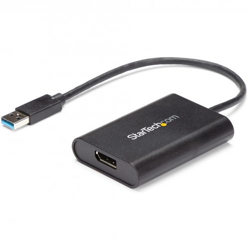 Startech .com USB to DisplayPort AdapterUSB to DP 4K Video AdapterUSB 3.04K 30HzUse this USB to DP 4K video adapter to connect a D… USB32DPES2