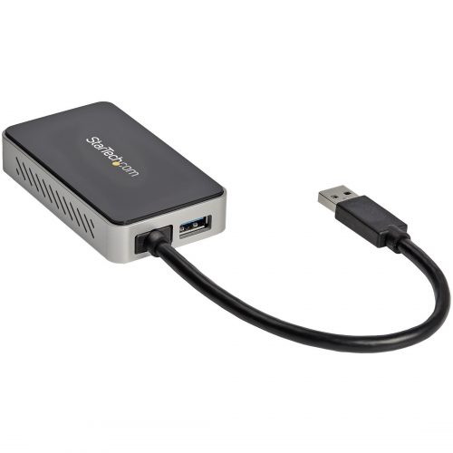 Startech .com USB 3.0 to DVI External Video Card Multi Monitor Adapter with 1-Port USB Hub1920x1200Connect a DVI-equipped display throug… USB32DVIEH