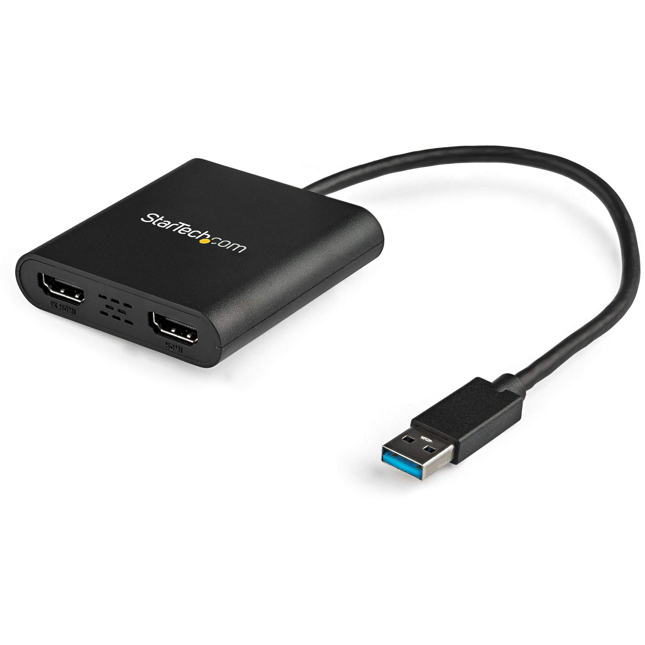 Reiziger verbanning Tegenstrijdigheid Startech .com USB 3.0 to Dual HDMI Adapter, 1x 4K & 1x 1080p, External  Graphics Card, USB Type-A Dual Monitor Display Adapter, Windows OnlyUS...  USB32HD2 - Corporate Armor