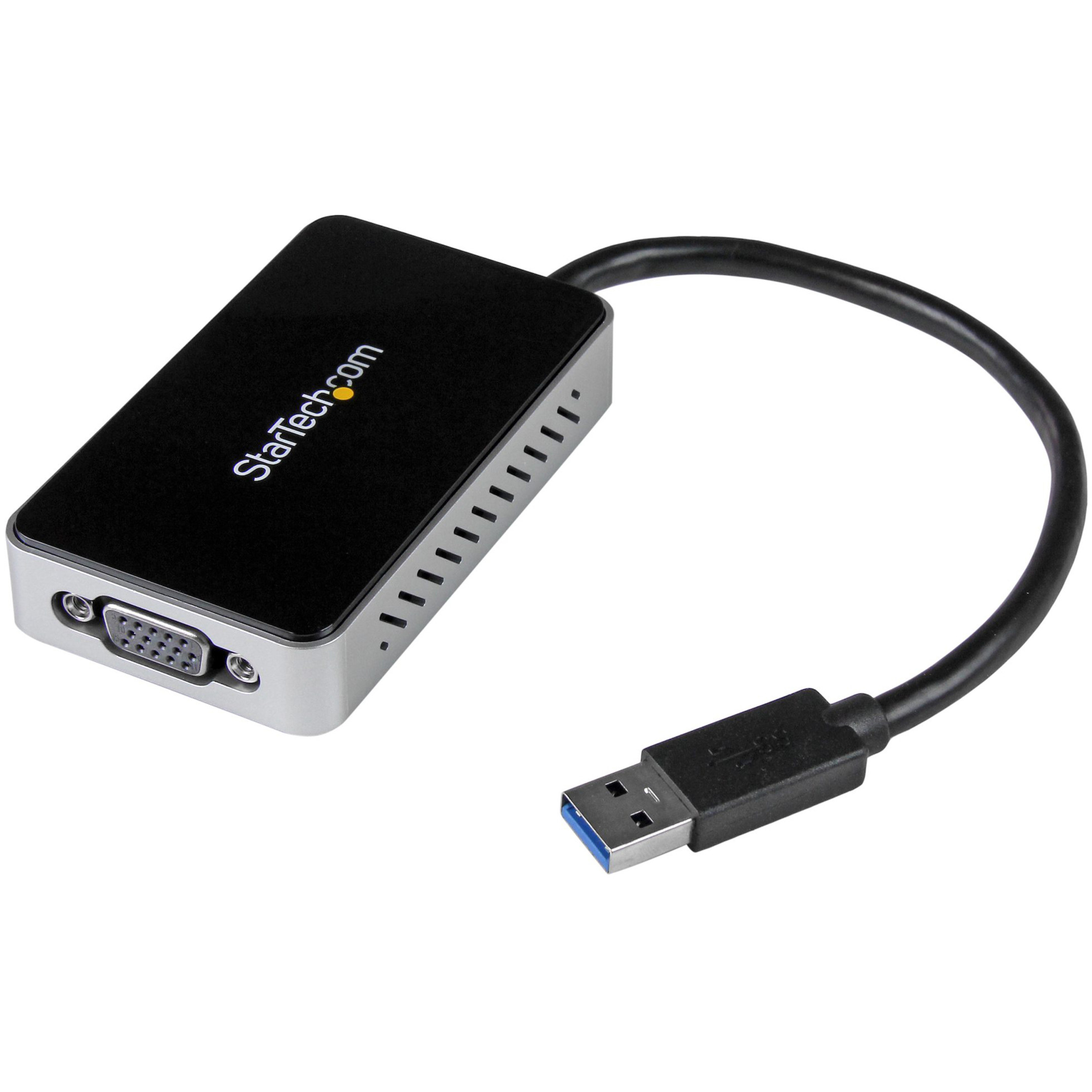 billedtekst bøn uddanne Startech .com USB 3.0 to VGA External Video Card Multi Monitor Adapter with  1-Port USB Hub1920x1200Connect a VGA-equipped display throug... USB32VGAEH  - Corporate Armor