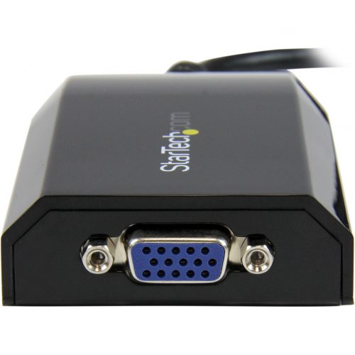Startech .com USB 3.0 to VGA External Video Card Multi Monitor Adapter for Mac® and PC1920x1200 / 1080pConnect a VGA monitor or pro… USB32VGAPRO