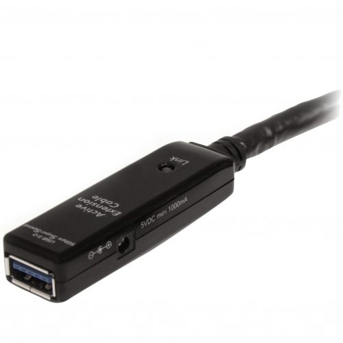 Startech .com 5m USB 3.0 Active Extension CableM/FExtend the distance between a computer and a USB 3.0 device by an additional 5 meters… USB3AAEXT5M