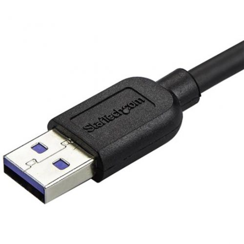 Startech .com 1m 3 ft Slim Micro USB 3.0 CableM/MUSB 3.0 A to Left-Angle Micro USBUSB 3.1 Gen 1 (5 Gbps)Position your USB 3.0 Micr… USB3AU1MLS