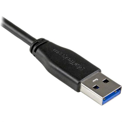 Startech .com 2m 6 ft Slim Micro USB 3.0 CableM/MUSB 3.0 A to Right-Angle Micro USBUSB 3.1 Gen 1 (5 Gbps)Position your USB 3.0 Mic… USB3AU2MRS