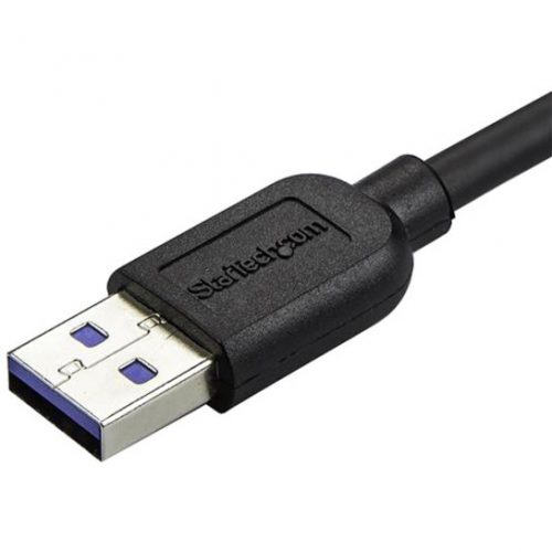 Startech .com 2m 6 ft Slim Micro USB 3.0 CableM/MUSB 3.0 A to Right-Angle Micro USBUSB 3.1 Gen 1 (5 Gbps)Position your USB 3.0 Mic… USB3AU2MRS