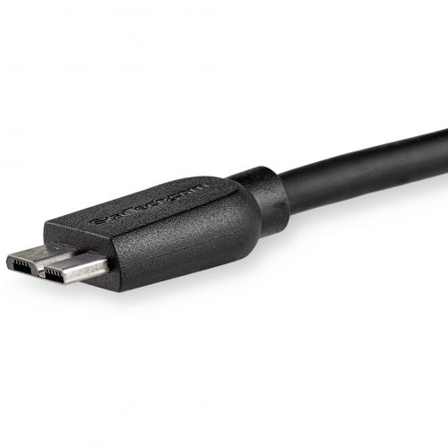 Startech .com 2m (6ft) Slim SuperSpeed USB 3.0 A to Micro B CableM/MFlexible cable for convenient positioning of USB 3.0 devicesUSB 3… USB3AUB2MS