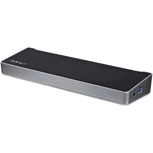 Startech .com USB 3.0 Triple Monitor Docking StationCompatible with Windows / macOSSupports Three Displays2 x DisplayPort and HDMI… USB3DOCKH2DP