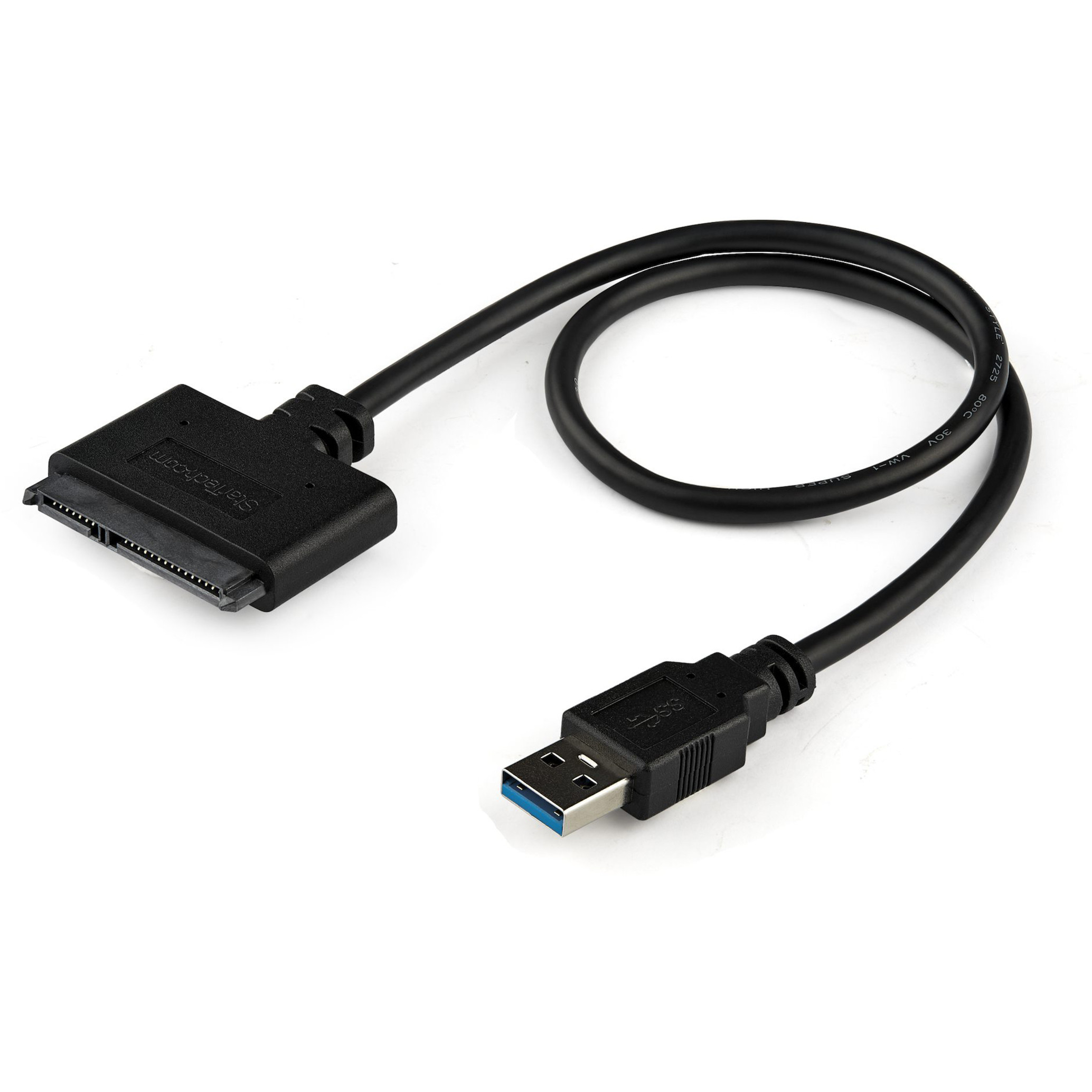 Startech .com USB 3.0 2.5" SATA III Hard Drive Adapter Cable w/ UASPSATA to USB 3.0 Converter for SSD / HDDQuickly access a 2.... USB3S2SAT3CB - Corporate