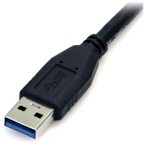 Startech .com 3 ft Black SuperSpeed USB 3.0 Cable A to Micro BType A Male USBMicro Type B Male USB3ftBlack USB3SAUB3BK