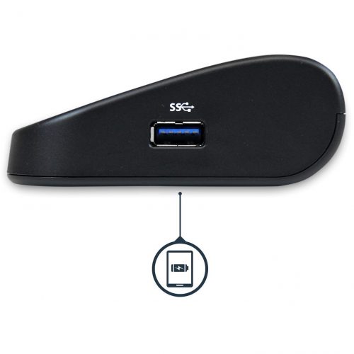 Startech .com USB 3.0 Docking StationCompatible with Windows / macOSSupports Dual DisplaysHDMI and DVIDVI to VGA Adapter Include… USB3SDOCKHDV