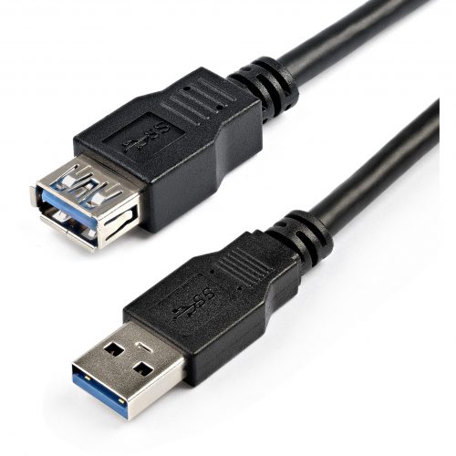 Startech .com 2m Black SuperSpeed USB 3.0 Extension Cable A to AM/FExtend your SuperSpeed USB 3.0 cable by up to an additional 2 meter… USB3SEXT2MBK
