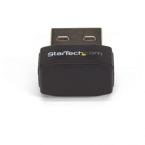 Startech .com USB WiFi AdapterAC600Dual-Band Nano USB Wireless Network Adapter1T1R 802.11ac Wi-Fi Adapter2.4GHz / 5GHzAdd rel… USB433ACD1X1