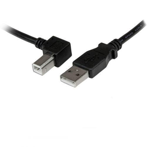 Startech .com 2m USB 2.0 A to Left Angle B CableM/MConnect hard-to-reach USB 2.0 peripherals, for installation in narrow spacesUSB Prin… USBAB2ML