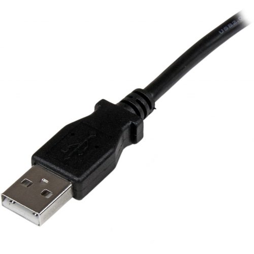 Startech .com 2m USB 2.0 A to Right Angle B CableM/MConnect hard-to-reach USB 2.0 peripherals, for installation in narrow spacesUSB Pri… USBAB2MR