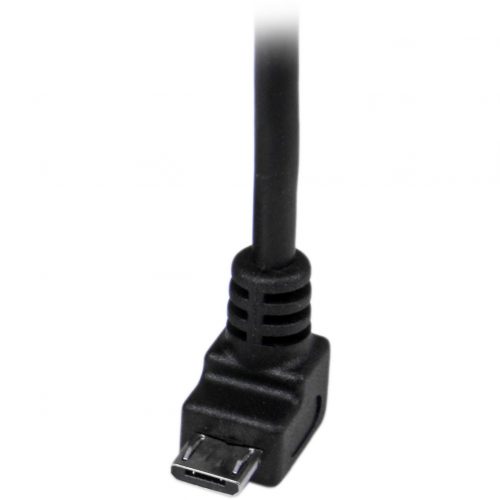 Startech .com 2m Micro USB CableA to Down Angle Micro BCharge or sync your Micro USB devices, with the cable kept out of the way2m USB… USBAUB2MD