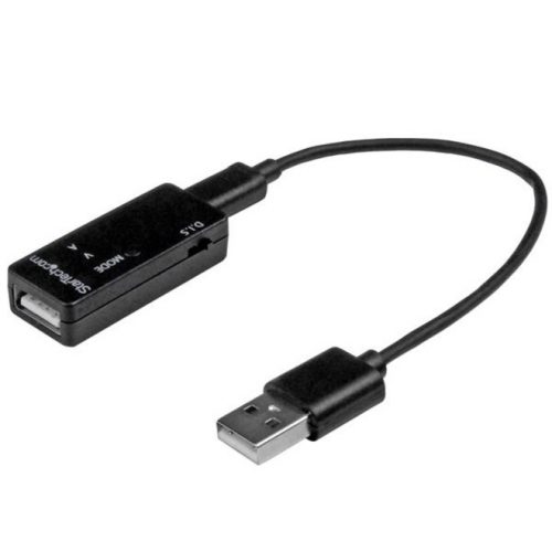 Startech .com USB Voltage and Current Tester KitUSB Voltage and Current MeterUSB Fast Charge AdapterCurrent Measurement, Voltage Moni… USBAUBSCHM