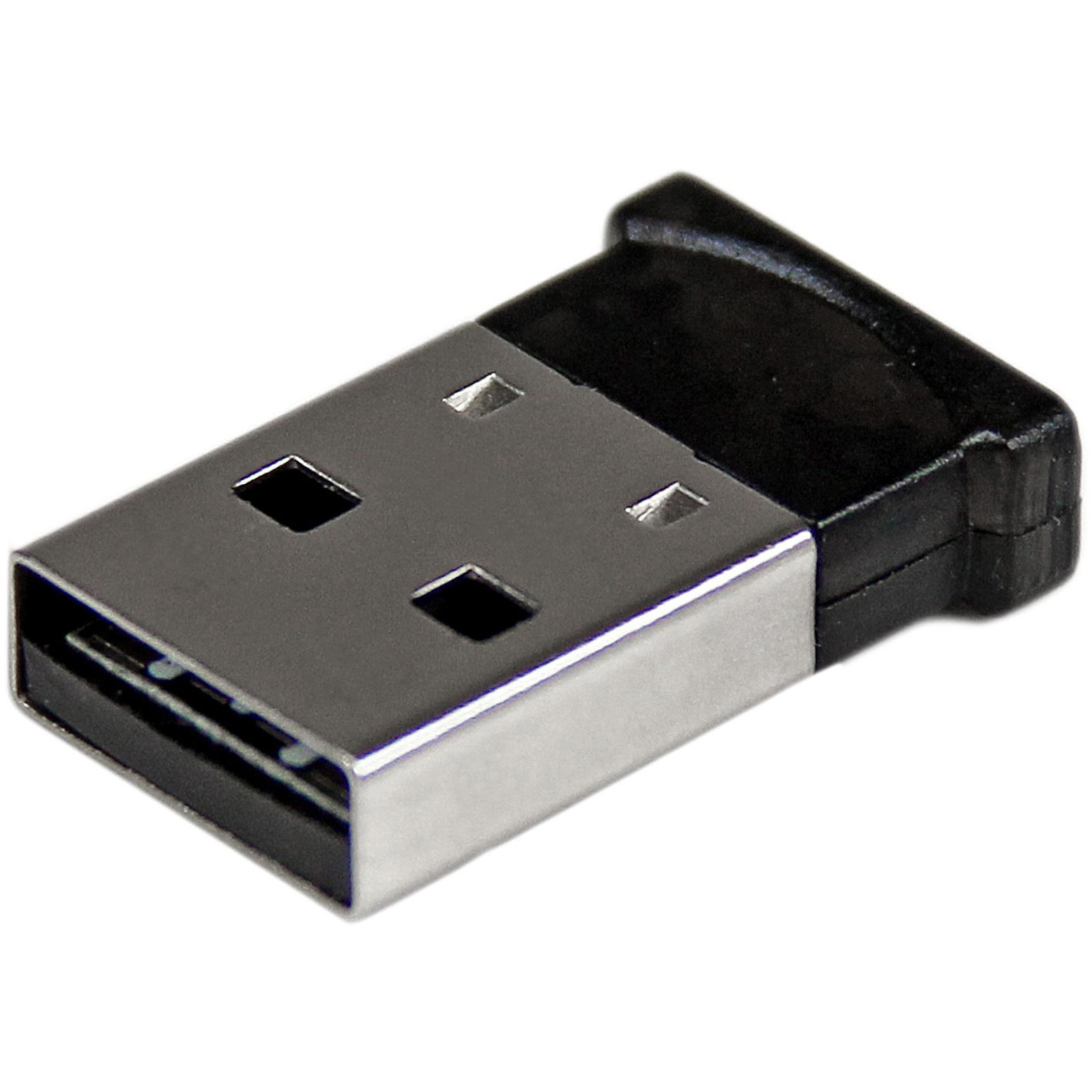 Startech .com Mini USB Bluetooth 4.0 Adapter50m(165ft) Class 1 EDR Wireless DongleAdd Bluetooth 4.0 capabilities to a laptop or desktop… USBBT1EDR4