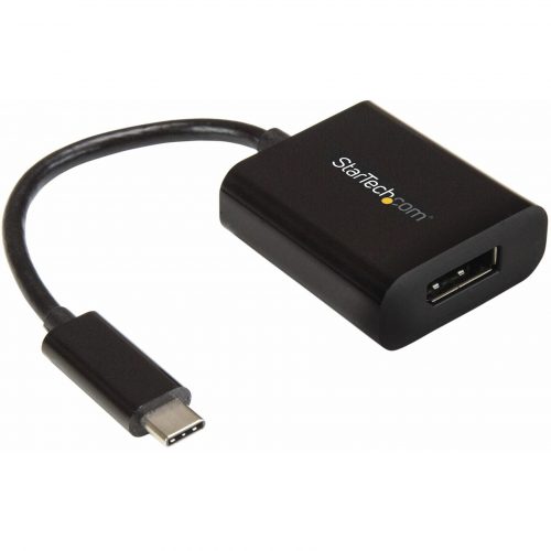 Startech .com USB C to DisplayPort Adapter 4K 60HzUSB Type-C to DP 1.4 Monitor Video Converter (DP Alt Mode)Thunderbolt 3 Compatib… USBC-DISPLAYPORT