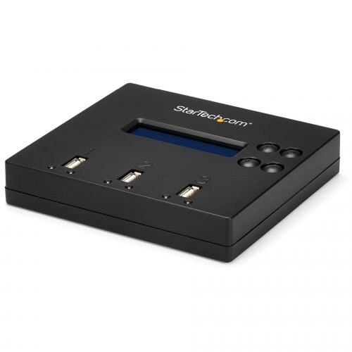 Startech .com 1:2 Standalone USB Duplicator & EraserFlash DrivesTAA CompliantUSB 2.0 Memory Stick Duplicator EraserUSB flash drive d… USBDUP12