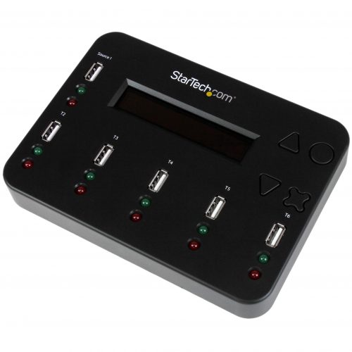 Startech .com Standalone 1:5 USB Flash Drive Duplicator and EraserFlash Drive CopierEasily duplicate or securely erase up to five USB Flas… USBDUP15