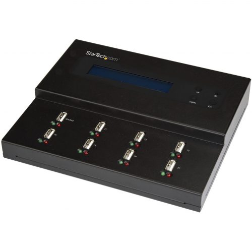 Startech .com 1:7 Standalone USB Duplicator and Eraserfor USB Flash DrivesFlash Drive DuplicatorUSB CopierUSB Thumb Drive Duplicato… USBDUPE17