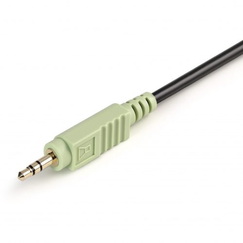 Startech .com .com 4-in-1 USB DVI KVM CableKeyboard / video / mouse / audio extender4 pin USB Type A, mini-phone stereo 3.5 mm… USBDVI4N1A10