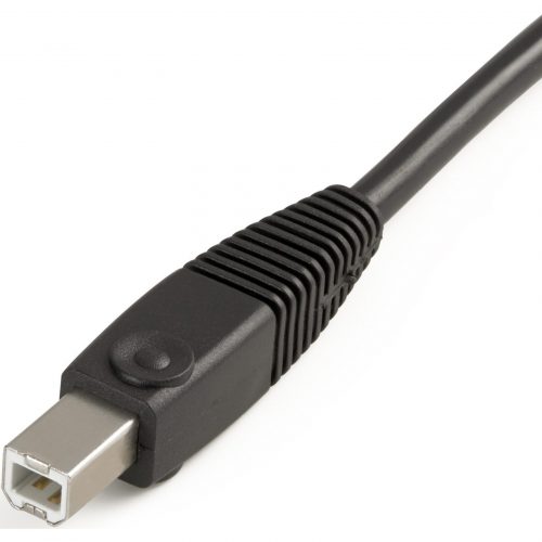 Startech .com .com 4-in-1 USB DVI KVM CableKeyboard / video / mouse / audio extender4 pin USB Type A, mini-phone stereo 3.5 mm… USBDVI4N1A10