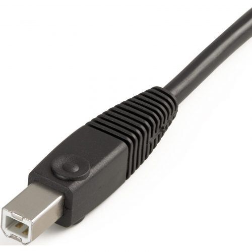 Startech .com .com 4-in-1 USB DVI KVM Cable with Audio and MicrophoneConnect high resolution DVI video, USB, audio and microphone… USBDVI4N1A6