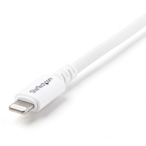 Startech .com 3m (10ft) Long White Apple® 8-pin Lightning Connector to USB Cable for iPhone / iPod / iPadCharge and Sync your Apple®… USBLT3MW