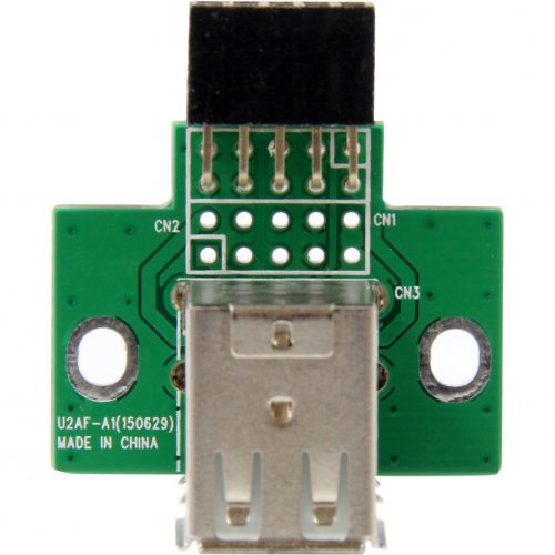 Startech .com .com 2 Port USB Motherboard Header AdapterUSB A to USB 10 Pin Header F/F1 x IDC Female2 x Type A Female USB USBMBADAPT2