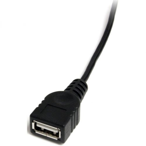 Startech .com 1 ft Mini USB 2.0 CableUSB A to Mini B F/MType A Female USBMini Type B Male USB1ftBlack USBMUSBFM1