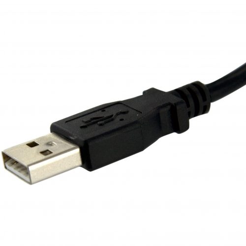 Startech .com .com 1 ft Panel Mount USB Cable A to AF/MAdd an external panel mount USB connection to a PC or faceplateUSB Fe… USBPNLAFAM1