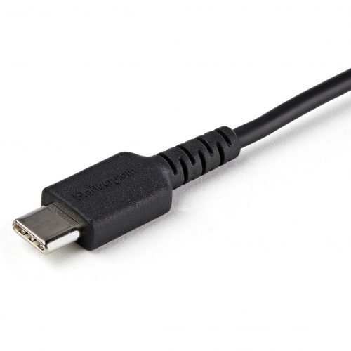 Startech .com 3ft (1m) Secure Charging Cable, USB-A to USB-C Data Blocker Charge-Only Cable, Secure Charger Adapter Cable for Phone/Tablet3… USBSCHAC1M