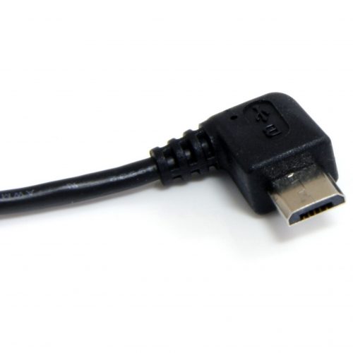 Startech .com .com USB cable4 pin USB Type A (M)Right Angle Micro USB Type B (M)90 cmCharge and sync Micro USB devices, e… UUSBHAUB3RA
