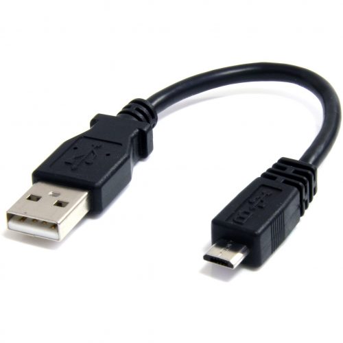 Startech .com 6in Micro USB CableA to Micro BCharge or sync micro USB mobile devices from a standard USB port on your desktop or mobile… UUSBHAUB6IN