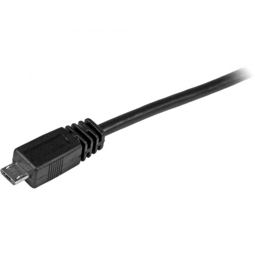 Startech .com 6ft Micro USB CableA to Micro BUSB6 ft1 x Type A Male USB1 x Micro Type B Male USBBlack UUSBHAUB6