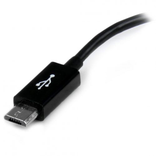 Startech .com 5in Micro USB to USB OTG Host Adapter M/FConnect your USB On-the-Go capable tablet computer or Smartphone to USB 2.0 devices (th… UUSBOTG