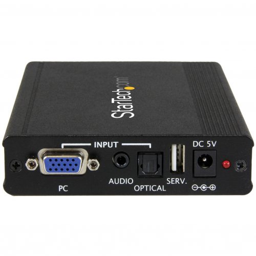 Startech .com VGA to HDMI Converter with Scaler1920x1200Convert and scale your legacy VGA source to HDMI, for compatibility with newer d… VGA2HDPRO2