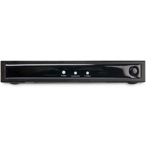 Startech .com S-Video or Composite to HDMI Converter with Audio720pNTSC & PALAnalog to HDMI UpscalerMac & Windows (VID2HDCON2)1… VID2HDCON2