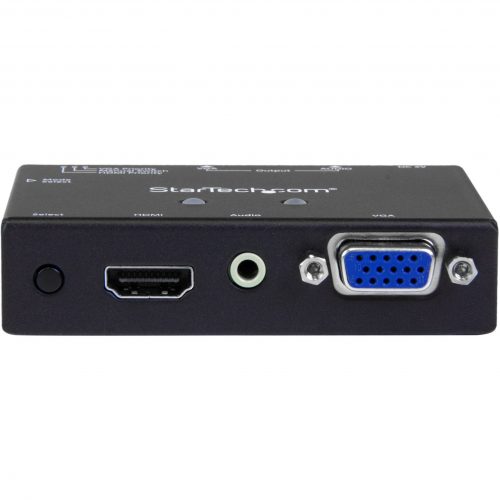 Startech .com 2×1 VGA + HDMI to VGA Converter Switch w/ Priority Switching1080pShare a VGA monitor/projector between a VGA and HDMI aud… VS221HD2VGA