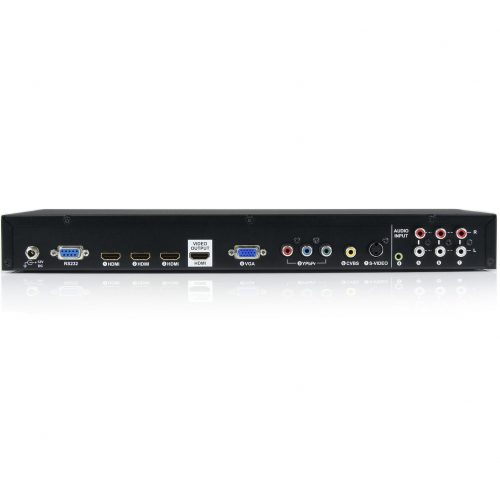 Startech .com Multiple Video Input with Audio to HDMI® SwitcherHDMI / VGA / ComponentShare an HDMI display between multiple analog o… VS721MULTI