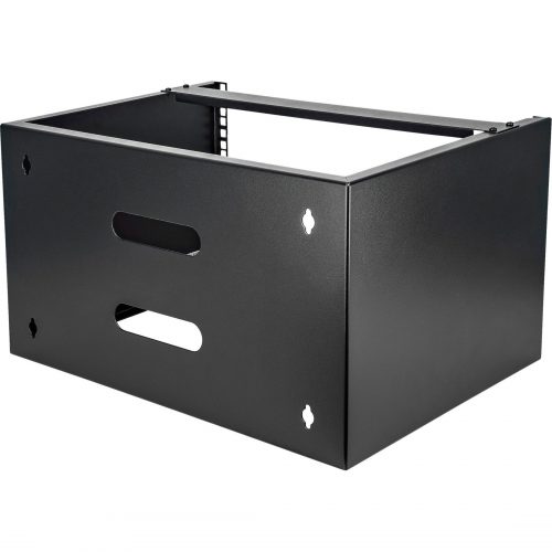 Startech .com 6U 13.78 n Deep Wallmounting Bracket for Patch PanelMount networking equipment and shallow rackmount devices with this 6U wal… WALLMOUNT6