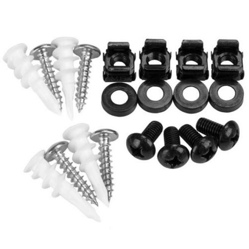 Startech .com 2U 19in Hinged Wallmount Bracket for Patch PanelsBlack WALLMOUNTH2